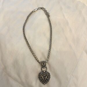 Vintage Brighton heart necklace